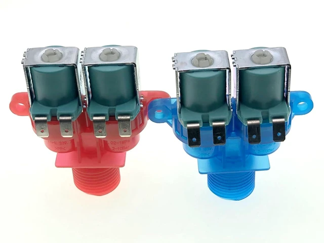 Alt view image 5 of 7 - W10240947&W10240949 Washing Machine Water Inlet Valve Fit for Whirlpool, Kenmore, Maytag Washer, Replaces W11220205, W109215168740, W10921514