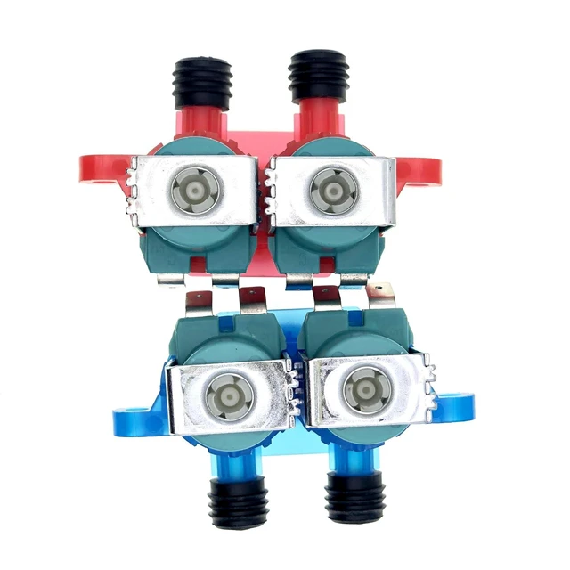 Alt view image 4 of 7 - W10240947&W10240949 Washing Machine Water Inlet Valve Fit for Whirlpool, Kenmore, Maytag Washer, Replaces W11220205, W109215168740, W10921514