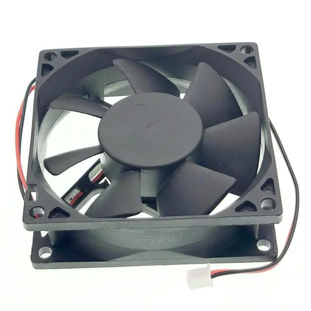 Alt view image 2 of 7 - for ADDA AD0824HB-A70GL DC24V 0.16A Size:80X80X25mm, 2-Wire Cooling Fan.