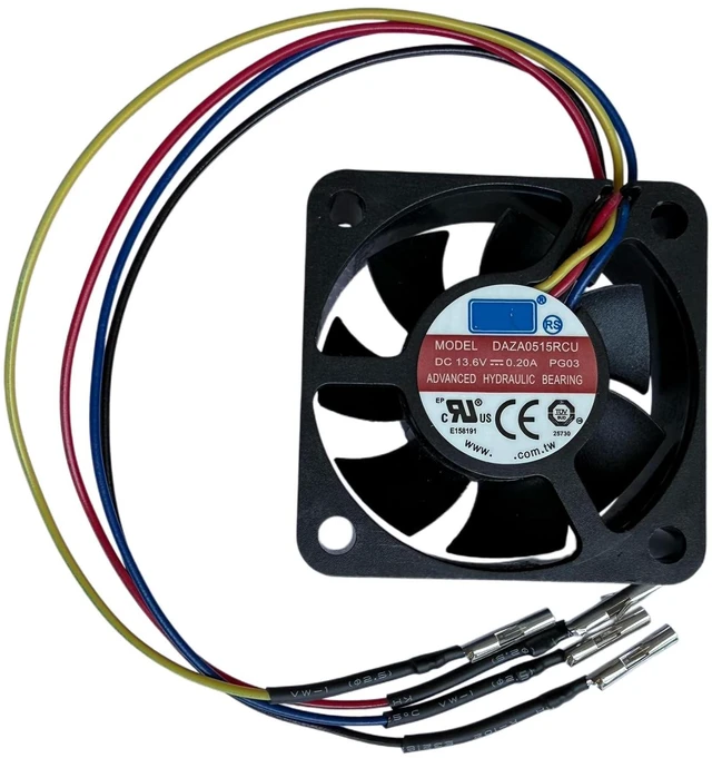 Main image of for AVC DAZA0515RCU DC13.6V 0.20A 5015 50x50x15MM 2400 RPM 4-Wire Waterproof Cooling FanNo adapters Included