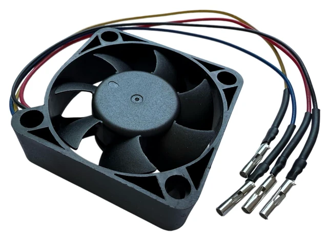 Alt view image 6 of 7 - for AVC DAZA0515RCU DC13.6V 0.20A 5015 50x50x15MM 2400 RPM 4-Wire Waterproof Cooling FanNo adapters Included
