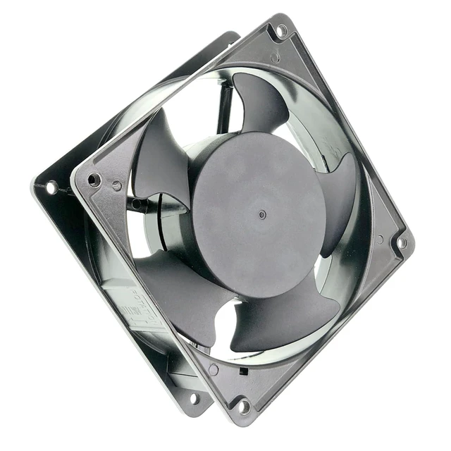 Alt view image 4 of 7 - For NMB 4715MS-22T-B50 220V 50/60HZ D644099 14/13W 12038 Aluminum Frame AC Cooling Fan.