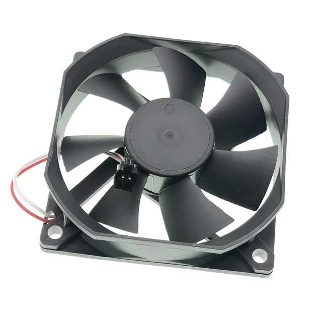 Alt view image 2 of 6 - for TONON TD9025LS Wine Fridge Hotel Refrigerator, DC12V 0.16A Size: 90x90x25mm, (E1 Plug) 2-Wire Cooling Fan.