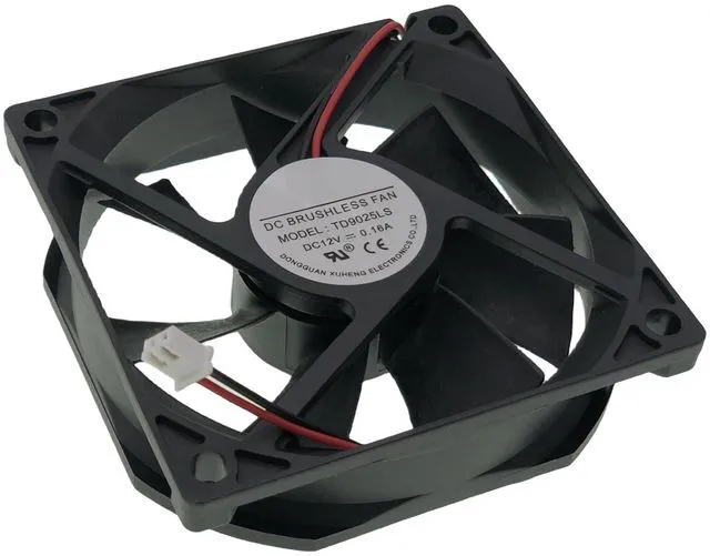 Main image of for TONON TD9025LS Wine Fridge Hotel Refrigerator, DC12V 0.16A Size: 90x90x25mm, 2-Wire Cooling Fan.
