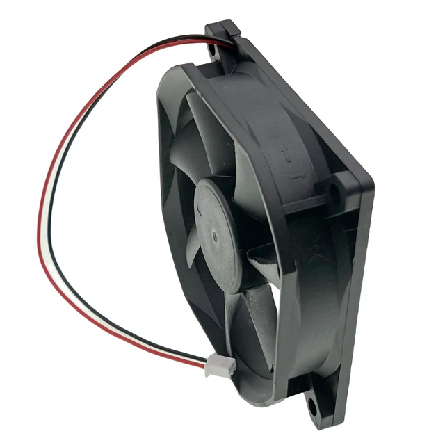 Alt view image 2 of 7 - for TONON TD9025LS Wine Fridge Hotel Refrigerator, DC12V 0.16A Size: 90x90x25mm, 2-Wire Cooling Fan.