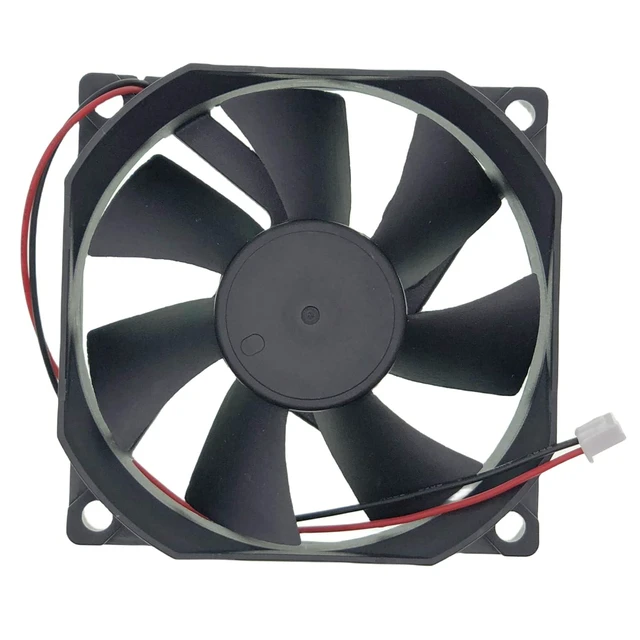Alt view image 4 of 7 - for TONON TD9025LS Wine Fridge Hotel Refrigerator, DC12V 0.16A Size: 90x90x25mm, 2-Wire Cooling Fan.