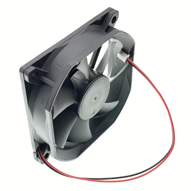 Alt view image 6 of 7 - for TONON TD9025LS Wine Fridge Hotel Refrigerator, DC12V 0.16A Size: 90x90x25mm, 2-Wire Cooling Fan.