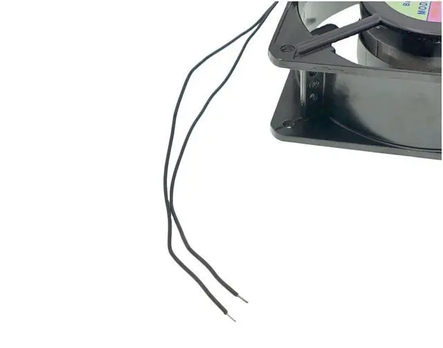 Alt view image 5 of 7 - for Suntronix SJ1238HA1 Axial Fan, AC 110V~120V 0.27A 50-60Hz,2-Wire Ball Cabinet Cooling Fan Size:120X120X38mm.