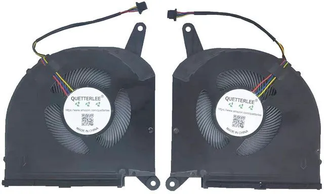 Main image of New CPU + GPU Cooling Fan for Gigabyte Aorus 15P 15G 17G KB SB WB XB YB YC KC XC RX5G RX7G AERO 15 OLED SA 17 HDR XA RP75XA RP77XA RP77XD AERO 17 RP77 RP75W Series PLB07010S12HH DC12V Fan