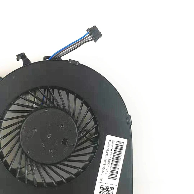 Alt view image 3 of 3 - New for HP Omen 15-ax 15-ax000 15-AX030TX 15-AX020CA 15-AX039NR 15-AX252NR 15-AX253DX 15-ax100 15-ax200 15-BC013TX 15-BC015TX TPN-Q173 Series CPU Cooling Fan NFB62A05H-FSFA15M 858970-001