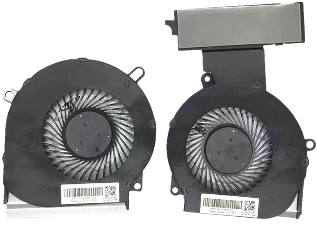 Main image of New CPU + GPU Cooling Fan for HP OMEN 15-DC 15-DC0013TX 15-DC0004TX 15-DC0005TX 15-dc0007TX 15-dc0009TX 15-dc0011TX 15-dc0013tx TPN-Q211 Series G3D-CPU L30204-001 G3D-GPU L30203-001 Fan