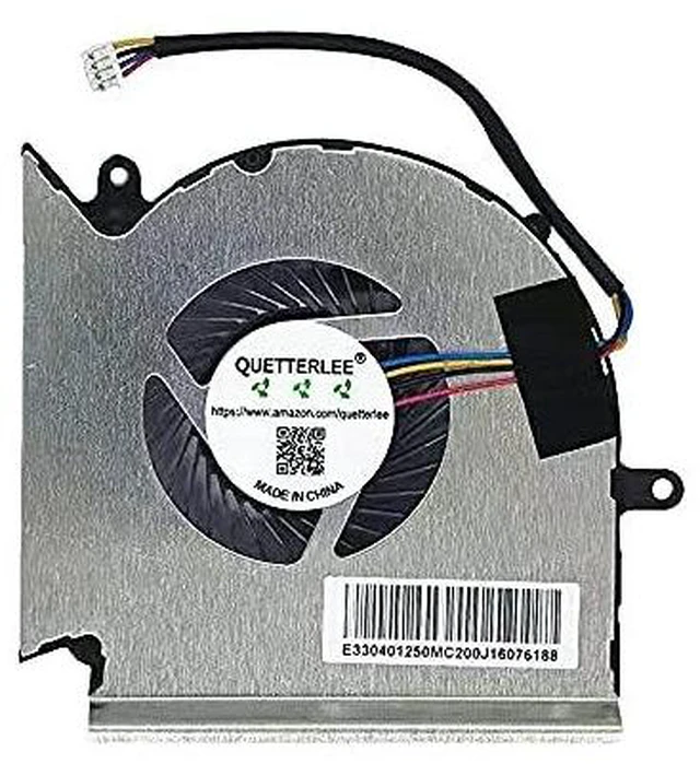 Main image of Replacement New GPU Cooling Fan for MSI GE63 GL63 GV63 GP63 GP73 GE73 GL73 GE63VR GE63VR-7RE GE63VR-7RF GE73VR GE73VR-7RE GE73VR-7RF MS-16P1 16P7 MS-17C1 Series Fan PAAD06015SL N384 Fan