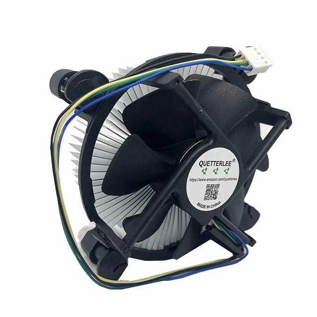 Alt view image 5 of 7 - New heatsink CPU Cooling Fan for Intel i3/i5/i7 lga 115x 1150 1151 1155 1156 X3430 X3440 X3450 X3460 X3470 X3480 Series E97379-003 D34223 D75716 D95263 E18764 E33681 E97375 E97378001 4-PIN 3.5-Inch