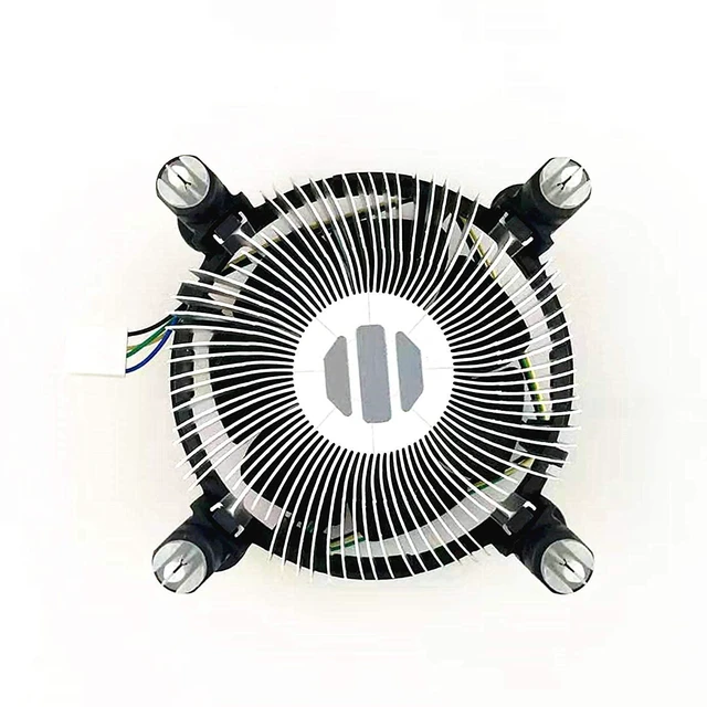 Alt view image 3 of 7 - New heatsink CPU Cooling Fan for Intel i3/i5/i7 lga 115x 1150 1151 1155 1156 X3430 X3440 X3450 X3460 X3470 X3480 Series E97379-003 D34223 D75716 D95263 E18764 E33681 E97375 E97378001 4-PIN 3.5-Inch