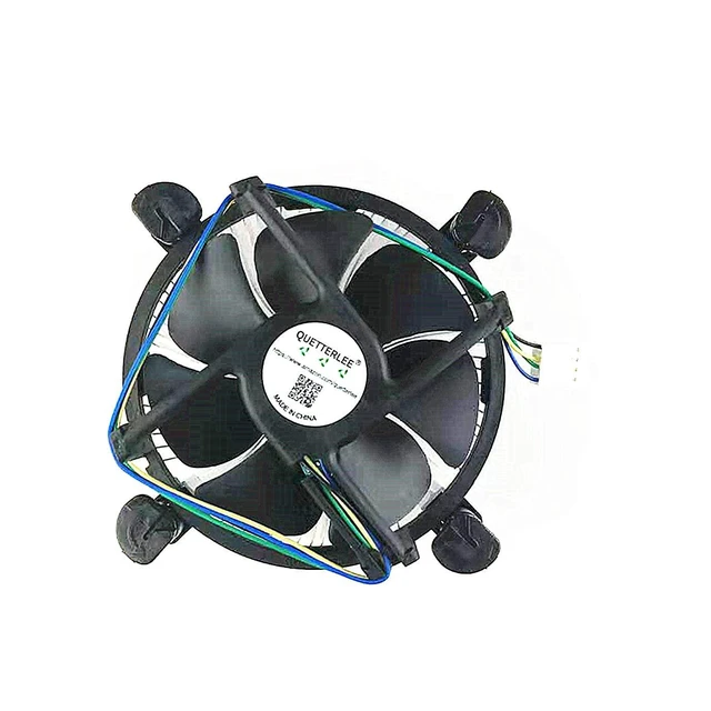 Alt view image 6 of 7 - New heatsink CPU Cooling Fan for Intel i3/i5/i7 lga 115x 1150 1151 1155 1156 X3430 X3440 X3450 X3460 X3470 X3480 Series E97379-003 D34223 D75716 D95263 E18764 E33681 E97375 E97378001 4-PIN 3.5-Inch