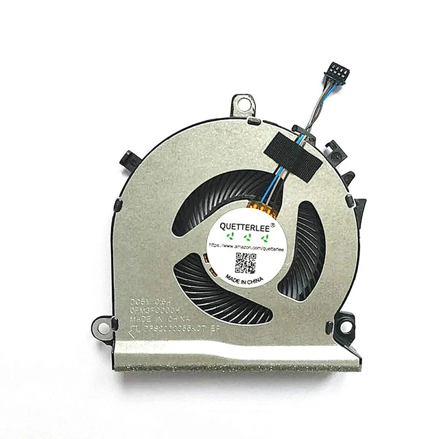 Alt view image 4 of 5 - New CPU Cooling Fan for HP Pavilion Gaming 15-EC 15-ec0013dx 15-ec0751ms 15-ec0054ax 15-ec0010nr 15-ec0075ax 15-ec0001ne 15-ec0078ax 15-ec0001ne 16-A 16-A0010CA Series L77560-001 Fan