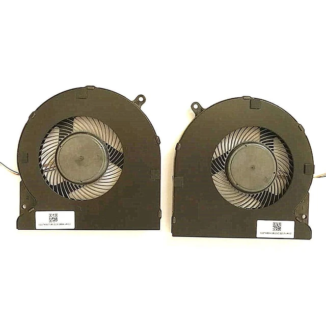Alt view image 4 of 5 - Replacement New Laptop CPU + GPU Cooling Fan for Razer RZ09-0238 RZ09-02385E92 RZ09-02386E91 RZ09-02386E52-R3U1 R3B1 RZ09-0288 RZ09-0301 Series DFS2004051POT FKRD DFS561405PLOT FKRF Fan