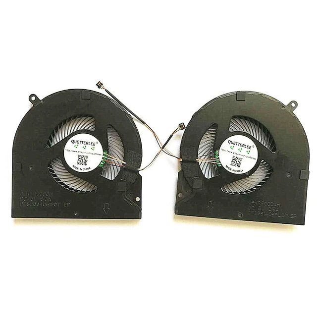 Alt view image 5 of 5 - Replacement New Laptop CPU + GPU Cooling Fan for Razer RZ09-0238 RZ09-02385E92 RZ09-02386E91 RZ09-02386E52-R3U1 R3B1 RZ09-0288 RZ09-0301 Series DFS2004051POT FKRD DFS561405PLOT FKRF Fan
