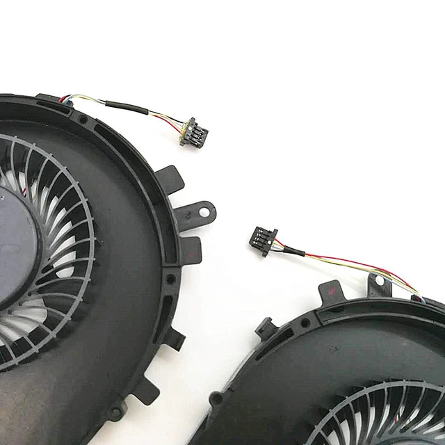 Alt view image 3 of 3 - Replacement New CPU GPU Cooling Fan for HP Pavilion 15-DK 15-DKXXX 15-DK0010NR 15-DK0018CA 0020NR 30NR 0041NR 42NR 0046NR 15-DK0068VM 15-DK0055WM TPN-C141 Series L57170-001 L56900-001 Fan