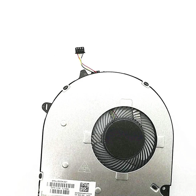 Alt view image 3 of 3 - New CPU Cooling Fan for HP Pavilion 15-DU 15-DW 15-GW 15S-DU 15S-DY 15S-GU 15S-GY 15S-GR 15-DW0043DX 15s-du0096tu 15s-du0002TX 255 G8 250 G8 250 G9 TPN-C151 TPN-C139 Series L52034-001 FLG0 Fan