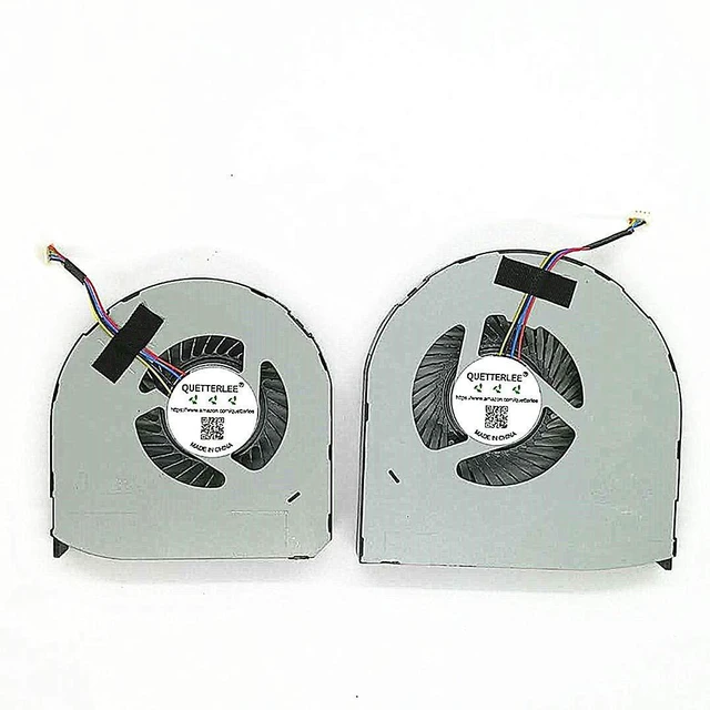 Main image of Replacement New CPU and GPU Cooling Fan for Dell Precision 17 7710 M7710 M7720 Series EG75150S1-C030-S9A and EG75150S1-C040-S9A NS75C05-15A07 NS75C06-15A08 0YJNJK 0VNPPK YJNJK VNPPK Fan