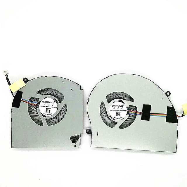 Alt view image 4 of 5 - Replacement New CPU and GPU Cooling Fan for Dell Alienware 17 R4 R5 Series MG75090V1-C060-S9A MG75090V1-C070-S9A P31E ALW17C 0K2PKV 04RFW1 Fan