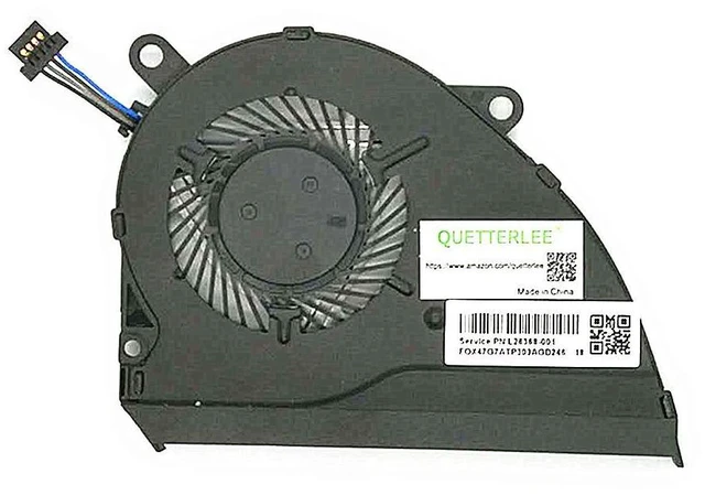 Alt view image 2 of 3 - Replacement New Integrated Graphics CPU Cooling Fan for HP Pavilion 14-CE 14-CE1004TX 14-CE1006TX 0008CA 14-CE0010CA 14-CE0064ST 0068ST 1058WM 2068ST Series L26368-001 NFB87A05H-001 Fan