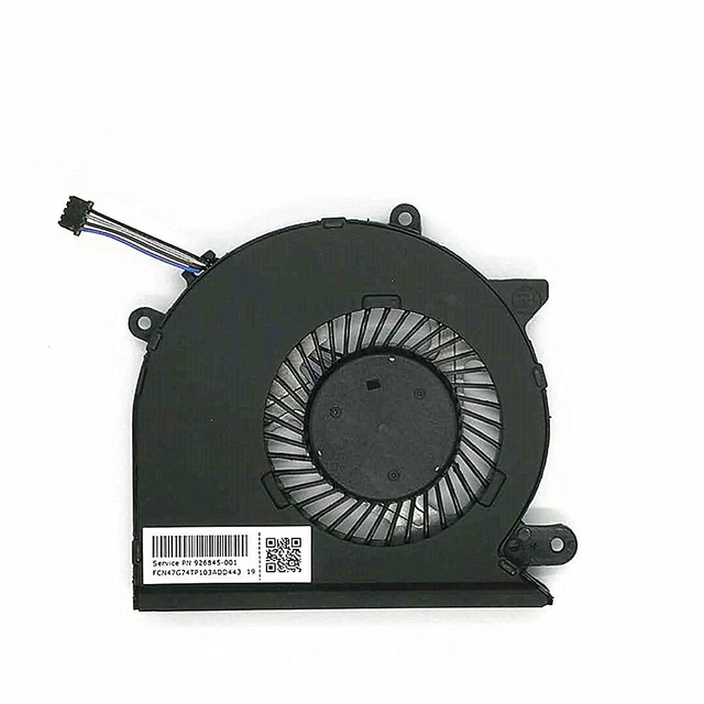 Alt view image 5 of 5 - Replacement New CPU Cooling Fan for HP Pavilion 15-CD 15-cd027ax 15-cd028ax 15-cd029ax 15-cd073tx 15-cd075tx 15-cd040wm 17-AR 17-AR007CA 17-AR050WM TPN-Q190 TPN-Q192 Series 926845-001 Fan