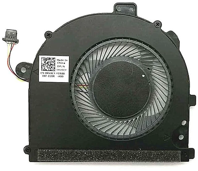 Alt view image 5 of 5 - Replacement New Laptop CPU Cooling Fan for Dell Vostro 14 5471 13 5370 14-5471 13-5370 Series DFS531005PL0T FJMB 0RV0CY CN-ORV0CY Fan
