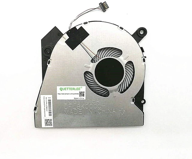 Main image of Replacement New CPU Cooling Fan for HP ProBook 450 G6 450G6 HSN-Q16C Series L47695-001 0FL8K0000H Fan