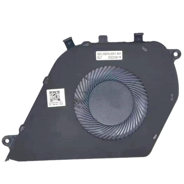 Alt view image 2 of 2 - Replacement New CPU Cooling Fan for DELL Inspiron 15 7570 7573 7580 Series CN-0Y64H5 OY64H5 DFS541105FCOT FLJ6 Fan
