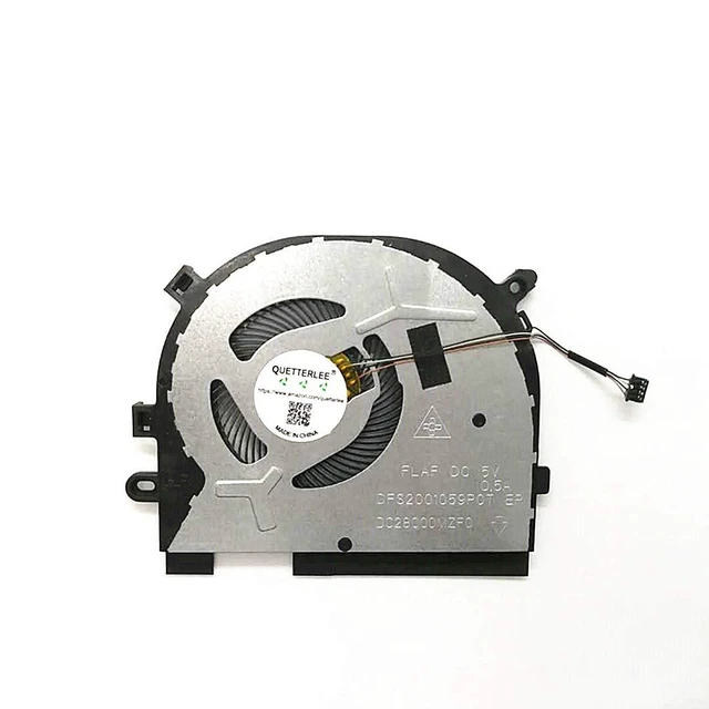 Alt view image 4 of 5 - Replacement New Laptop CPU Cooling Fan for Lenovo IdeaPad S340-15API S340-15IWL S340-15IIL S340-15IML C340-15IWL S540-15IWL FLEX-15IWL Series DFS2001059POT FLAF 5F10S13881 Fan