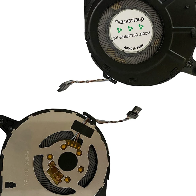 Alt view image 7 of 7 - Replacement New Laptop CPU Cooling Fan for HP EliteBook X360 1030 G2 Series 917886-001 919415-001 DFS440605PV0T FHPX 6033B0049402 DC5V 0.5A Fan