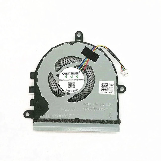 Alt view image 4 of 6 - Replacement New Laptop CPU Cooling Fan for Dell Inspiron 3533 3583 3593 3585 5593 5594 3501 3505 vostro 3400 3401 3500 2021 3583 3584 Series 07MCD0 DFS531005MCOT FK39 PB7806S05HN2 DC5V Fan