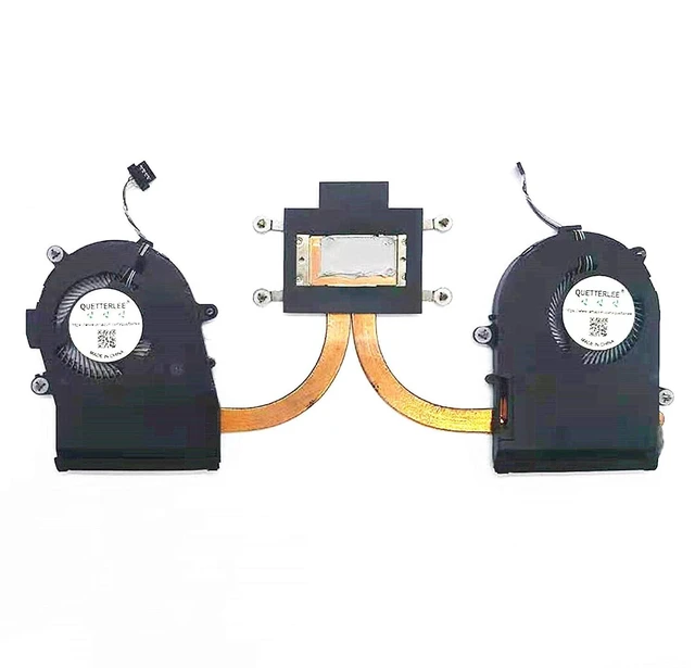 Alt view image 2 of 2 - Replacement New Laptop CPU GPU Cooling Fan and heatsink for HP EliteBook 1040 G5 1040G5 Series L41018-001 ND55C03-18A07 ND55C03-18A08 Fan