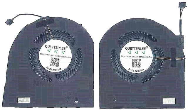 Main image of Replacement New Laptop CPU and GPU Cooling Fan for DELL Precision 7530 M7530 7540 P74F Series MG75090V1-C170-S9A MG75090V1-C160-S9A DC5V Fan