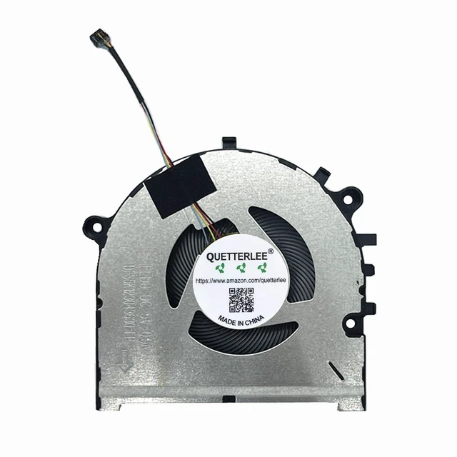 Alt view image 6 of 6 - Replacement New Laptop CPU+GPU Cooling Fan for Lenovo ThinkBook 14S-IWL 14S-IML K4-IWL S540-14IWL 6Pro-14IWL Series DFS5K123043630 FLDU DFS150305180T FL05 DC5V 0.5A Fan