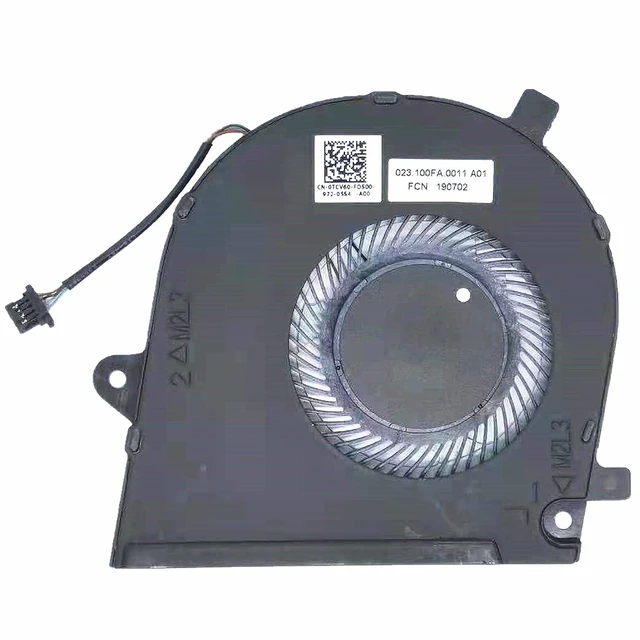 Alt view image 2 of 2 - Replacement New Laptop CPU Cooling Fan for DELL Inspiron 7391 Vostro 5390 5391 Latitude 3301 Series 0TCV60 DFS5K12214161J FLFR DC5V 0.5A Fan (NOT fit for Dell Inspiron 13 7391 2-in-1)