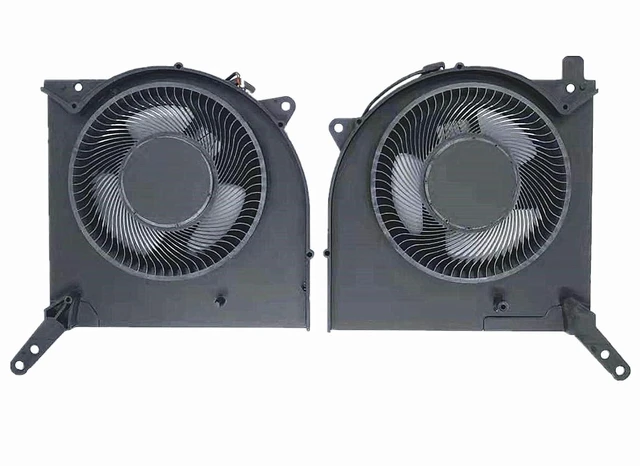 Alt view image 2 of 2 - Replacement New CPU+GPU Cooling Fan for Lenovo Legion 5 Pro-16ACH6H R9000P Y9000P 2021 16-inch Gaming Notebook Series 5H40S20280 5H40S20277 DFSAL12E064860 FNKD DFSAL12E164860 FNKF DC10V Fan