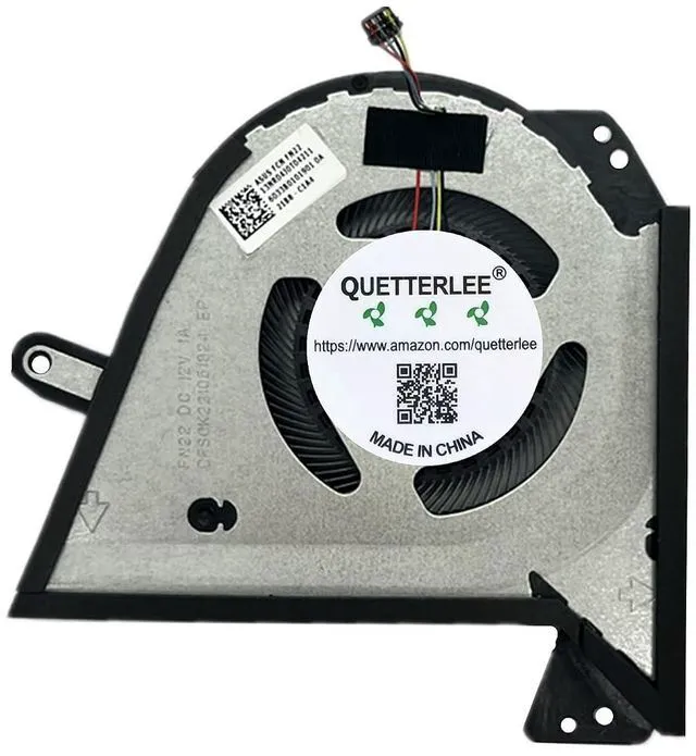 Alt view image 3 of 4 - New Laptop CPU+GPU Cooling Fan for ASUS Zephyrus GA503 GA503Q GA503QS GA503QE GA503QM GA503QR GA503QC GU603H GU603HR GU603HM GU603ZW GU603Z GU603ZM GU603ZX Series FN22 FN23 12V Fan