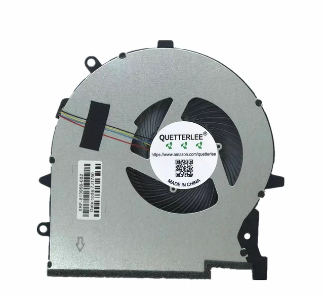 Alt view image 3 of 4 - New CPU + GPU Cooling Fan for HP OMEN 17-CK 17-ck0054TX TPN-Q266 17-CM 17-cm2020nr Series EG75091S1-C170-S9A EG75091S1-C180-S9A EG75091S1-C010-S9A M78888-001 EG75091S1-C020-S9A M78889-001 DC12V Fan