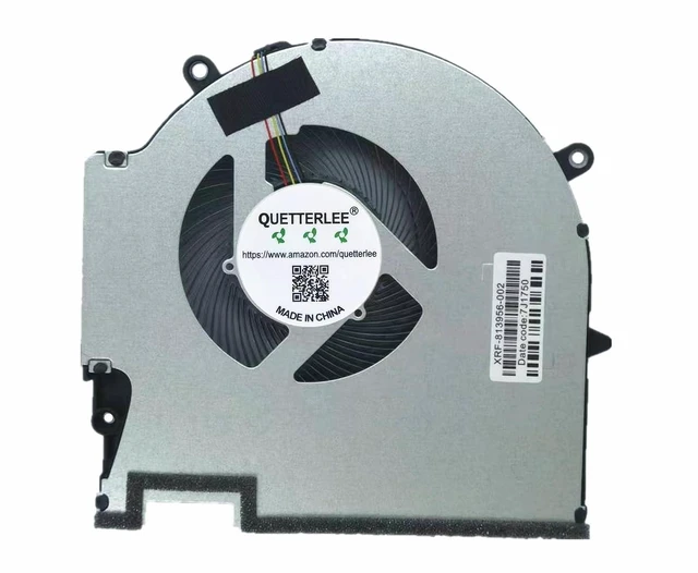 Alt view image 4 of 4 - New CPU + GPU Cooling Fan for HP OMEN 17-CK 17-ck0054TX TPN-Q266 17-CM 17-cm2020nr Series EG75091S1-C170-S9A EG75091S1-C180-S9A EG75091S1-C010-S9A M78888-001 EG75091S1-C020-S9A M78889-001 DC12V Fan