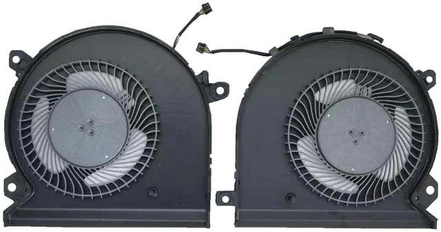 Alt view image 2 of 2 - Replacement New Laptop CPU + GPU Cooling Fan for HP Elitebook 1050 G1 1050G1 HSN-Q11C Series L30938-001 NS85C00-17L24 NS85C00-17L25 BAPA0807R5H-Y004/Y005 DC5V 0.5A Fan