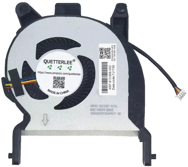 Main image of Replacement New CPU Cooling Fan for HP ProDesk Mini 600 G3 400 G3 Series 914266-001 BUC0712HB-00 DC12V Fan