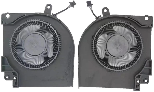 Alt view image 2 of 2 - Replacement New Laptop CPU + GPU Cooling Fan for DELL Alienware X17 R1 X17R1 X17 R2 X17R2 2021 Series CN-0X63JW CN-09DNWT EG50061S1-1C050-S9A EG50061S1-1C040-S9A DC12V 0.4A Fan