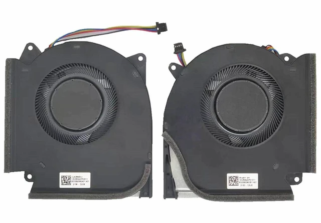 Alt view image 2 of 2 - New CPU + GPU Cooling Fan for Asus ROG Strix G533Q G533QM QR G533QS G533Z ZW ZX ZS ZM G513QR G513IM G513IR QM G513QY G713IM G713IR QM G713QR G733QM QR G733QS G533ZW-AS94 Series FNAA FNAB DC12V 1A Fan