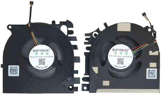 Main image of Replacement New Laptop CPU and GPU Cooling Fan for HP ZBook Fury 15 G7 15 G8 Series MG75090V1-1C130-S9A MG75090V1-1C110-S9A ND75C52-19L05 ND75C53-19L06 DC5V Fan