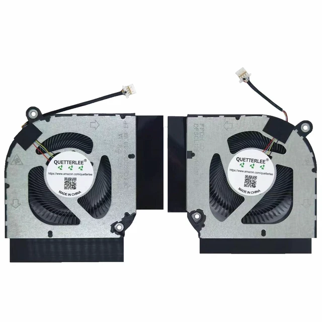 Alt view image 2 of 2 - New Laptop CPU+GPU Cooling Fan for Acer Predator Helios 300 PH317-55 PH315-55 PH317-56 Nitro 5 AN515-58 AN517-55 N22C1 AN515-58-51R3 AN16-41 AN16-51 AN17-41 AN17-42 N23Q4 Series FPDG FPDH 12V Fan