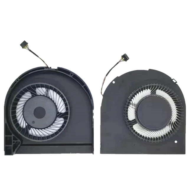Alt view image 2 of 6 - Replacement New Laptop CPU+GPU Cooling Fan for Dell Precision 7550 7560 M7550 M7560 2020 Series 08KNVX 0M06D7 ND85C29-19J28 ND85C29-19J29 EG75070S1-C540-S9A EG75070S1-C530-S9A DC5V 0.5A Fan