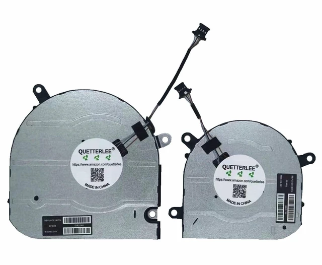 Main image of New CPU+GPU Cooling Fan for HP Envy 15M-EU 15M-ES 15T-ES 15Z-EU 15-EU 15-ES TPN-W149 W150 15-es2023nr 15-es2026nr Series M45465-001 M45466-001 EG50040S1-1C400-S9A EG50040S1-1C410-S9A Fan